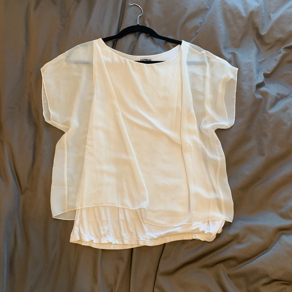 🙂 BOGO Express white blouse